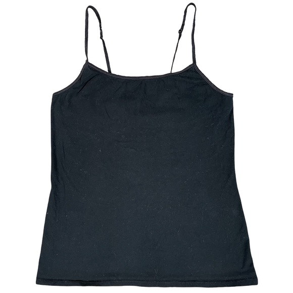 4/$32 Hollister large hot pink tank w/ lace Mossimo large black spaghetti strap - Picture 12 of 16